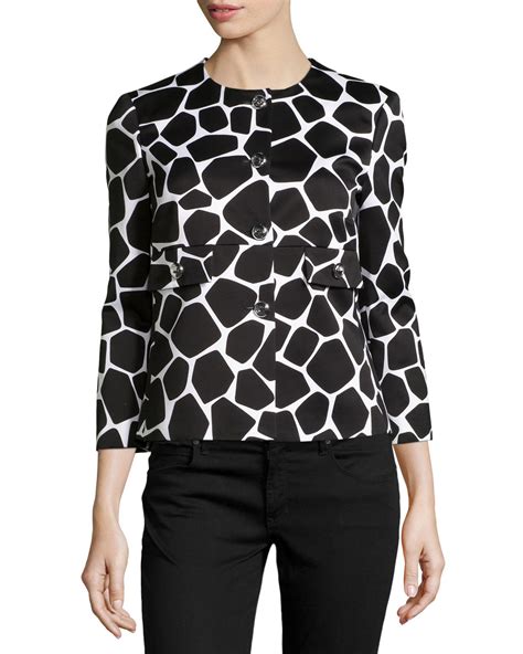 michael michael kors three quarter sleeve off-white|Cashmere Three.